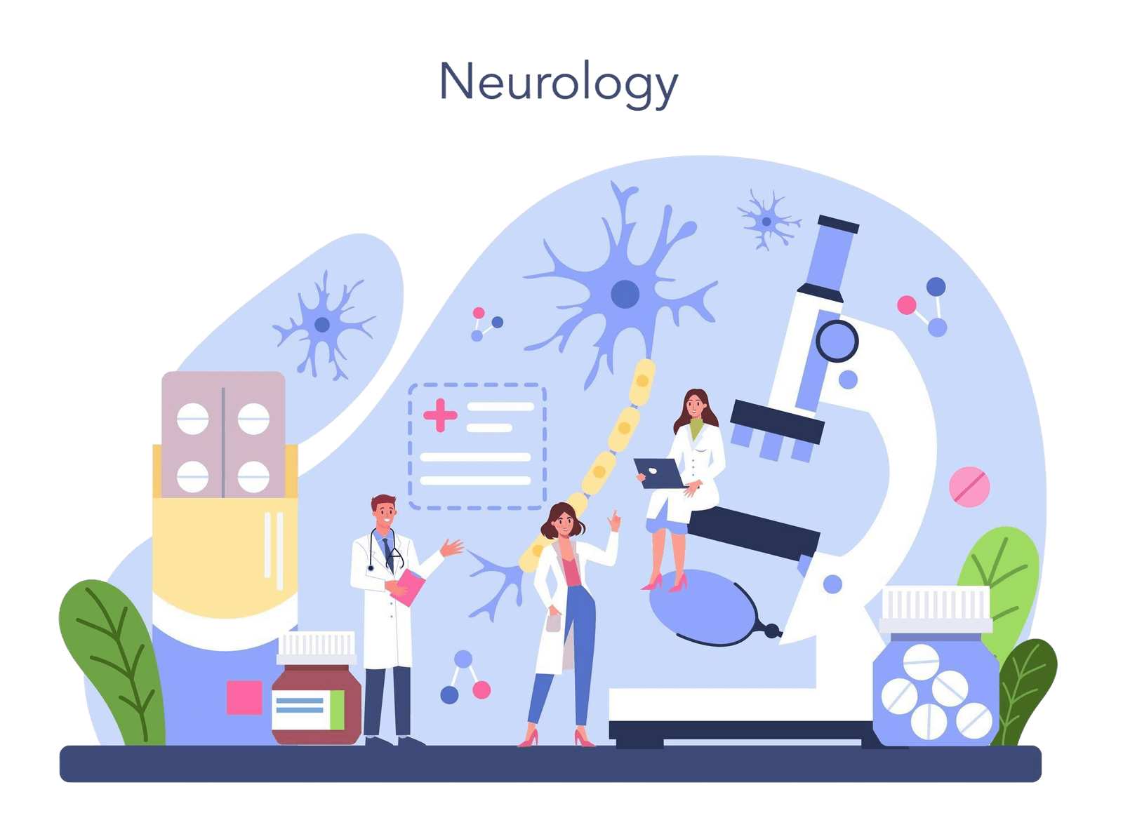 neurology Illustration