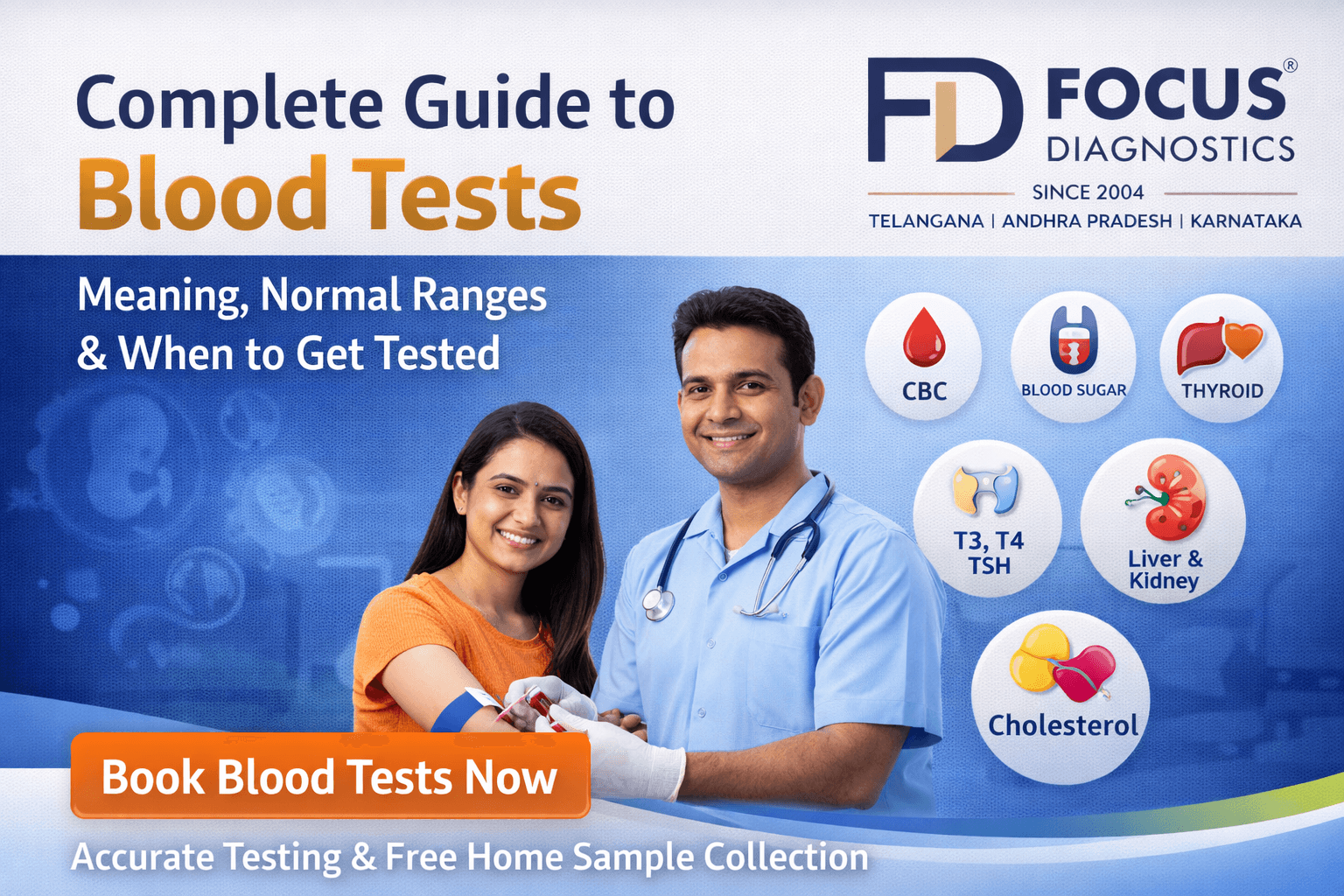 Complete Guide to Blood Tests: Meaning, Normal Ranges & When You Should Get Tested