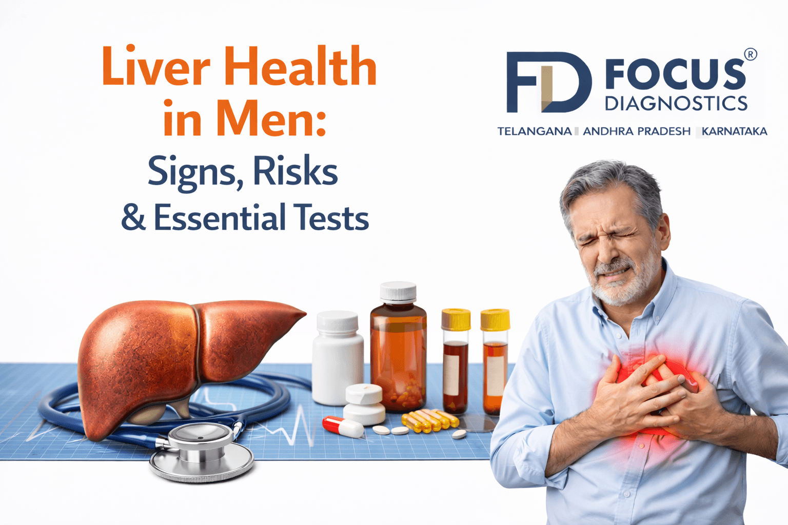 Liver Health in Men: Signs, Risks & Essential Tests