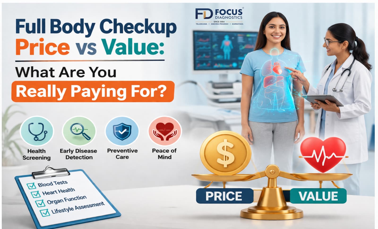 Full Body Checkup Price vs Value: What Are You Really Paying For?