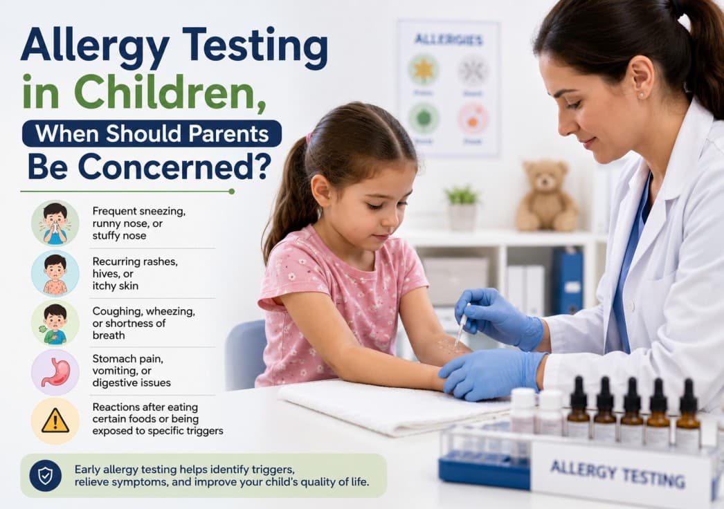 Allergy Testing in Children: When Should Parents Be Concerned?