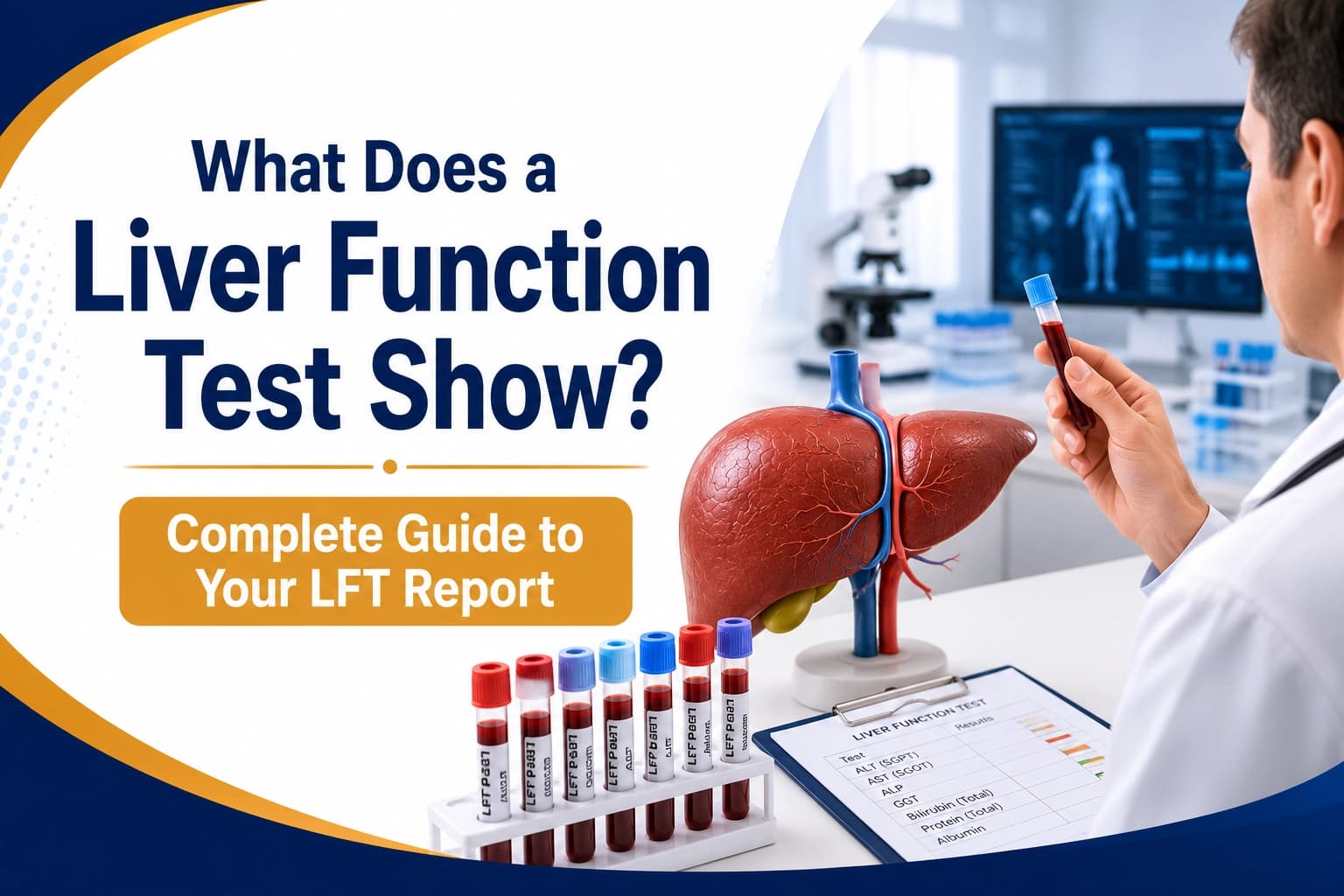 What Does a Liver Function Test Show? Complete Guide to Your LFT Report