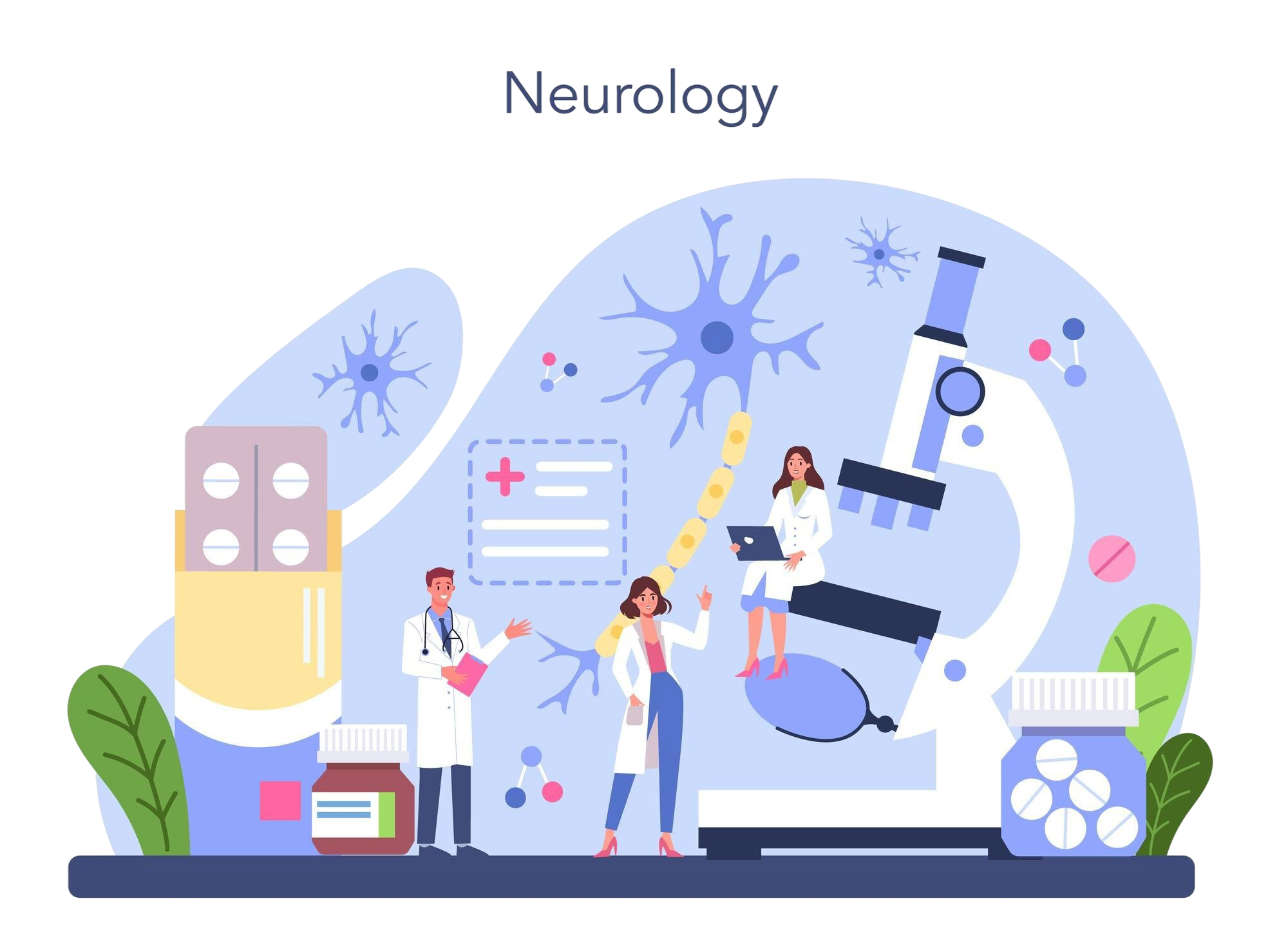 neurology Illustration