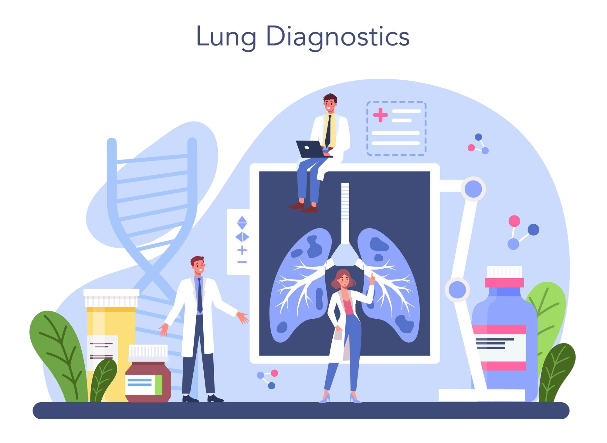 pulmonology Illustration