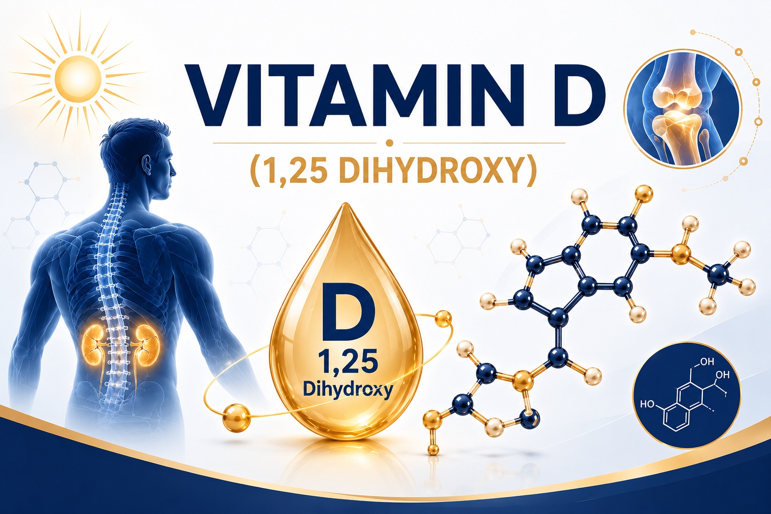 Vitamin D 1,25 Dihydroxy Calcitriol blood test at Focus Diagnostics Bio-Chemistry lab