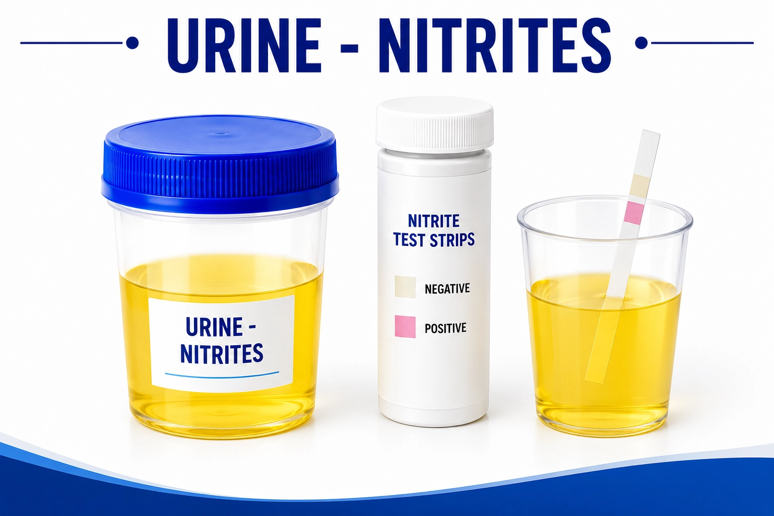 Urine Nitrites test for urinary tract infection screening at Focus Diagnostics Hyderabad