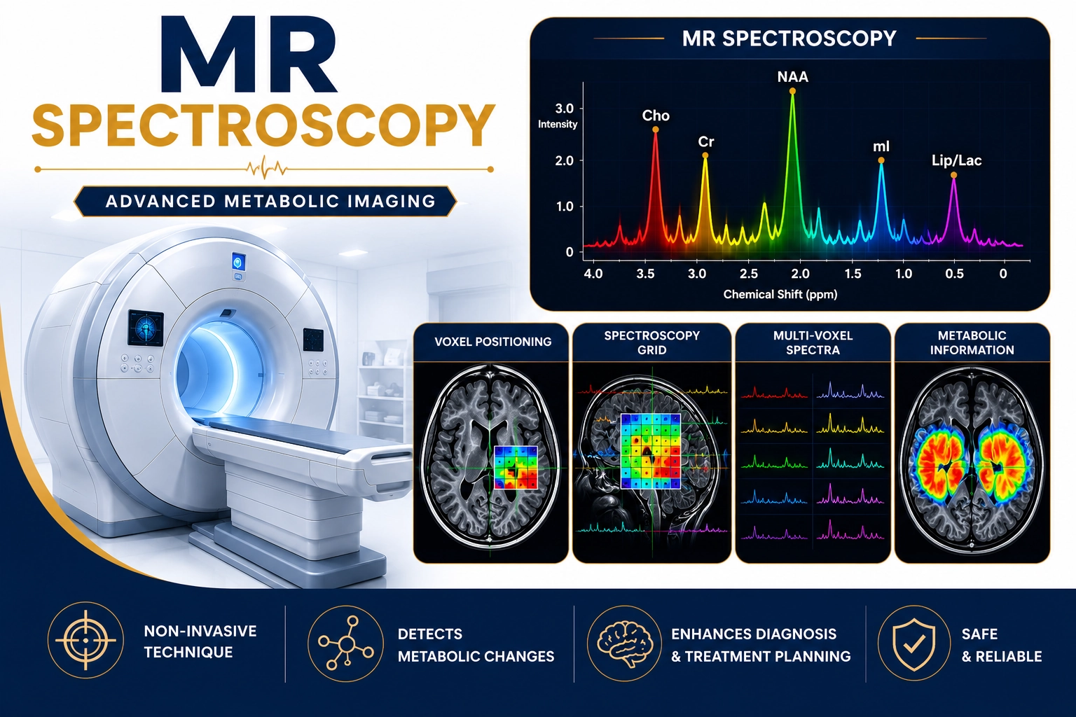 MRI Spectroscopy Only Scan at Focus Diagnostics Radiology Department