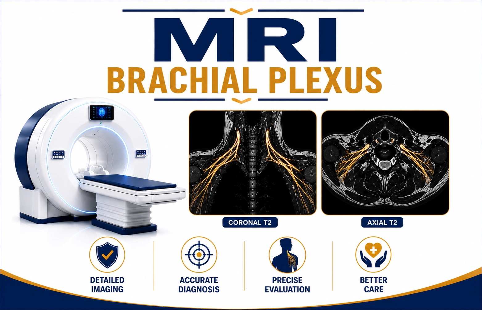 MRI Brachial Plexus scan at Focus Diagnostics Hyderabad Radiology Department