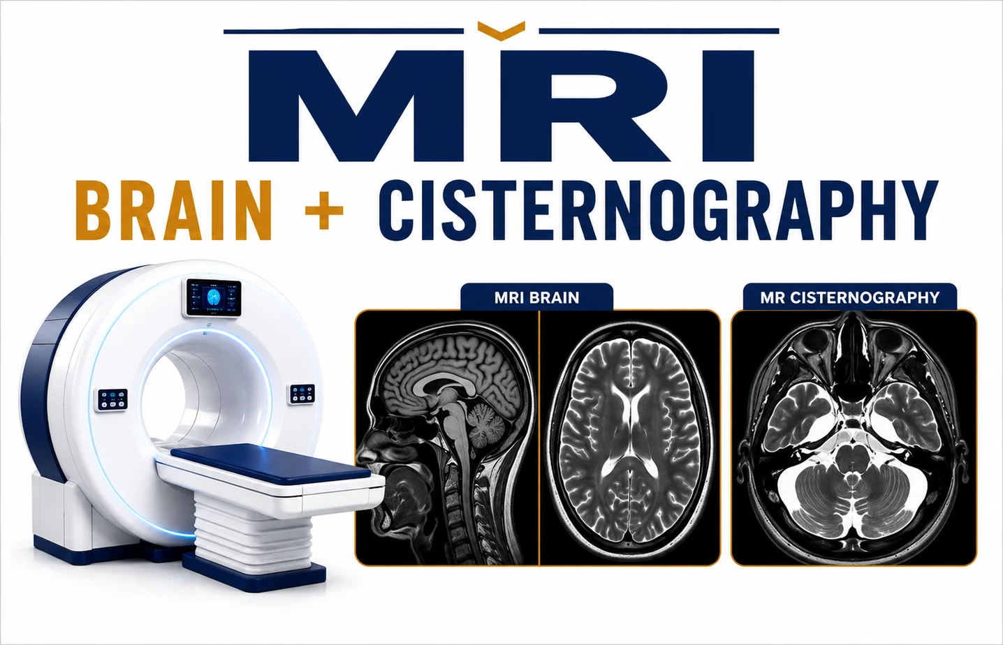 MRI Brain + Cisternography Scan at Focus Diagnostics Hyderabad