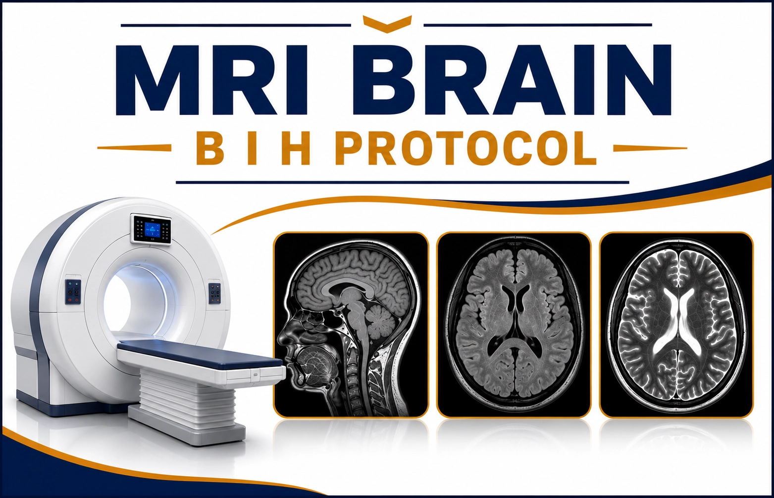 MRI Brain B I H Protocol scan at Focus Diagnostics Hyderabad for advanced neurological brain imaging and diagnostic evaluation