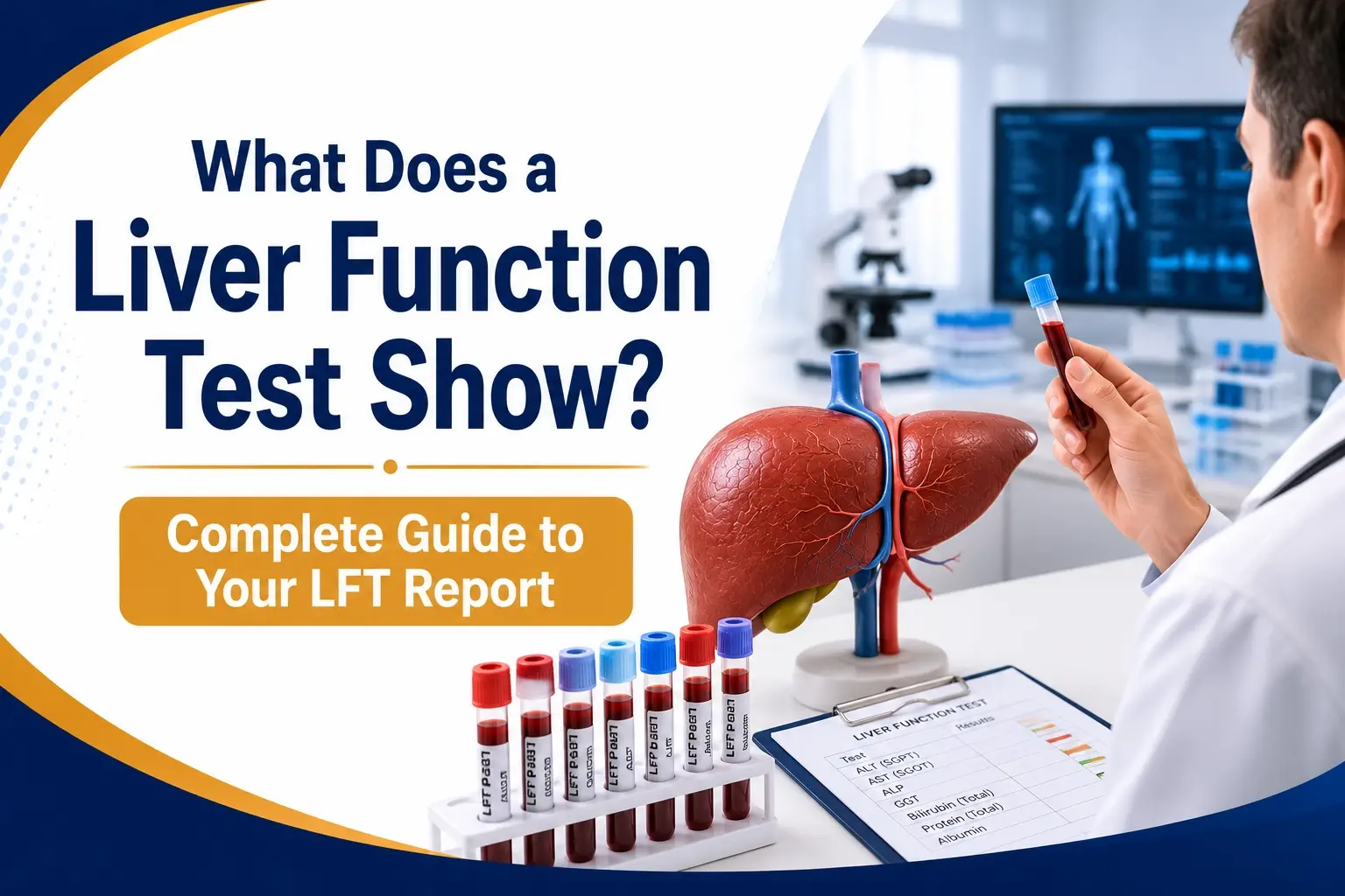 What Does a Liver Function Test Show? Complete Guide to Your LFT Report