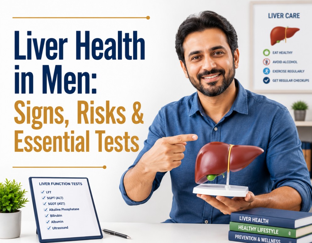 Liver Health in Men: Signs, Risks & Essential Tests