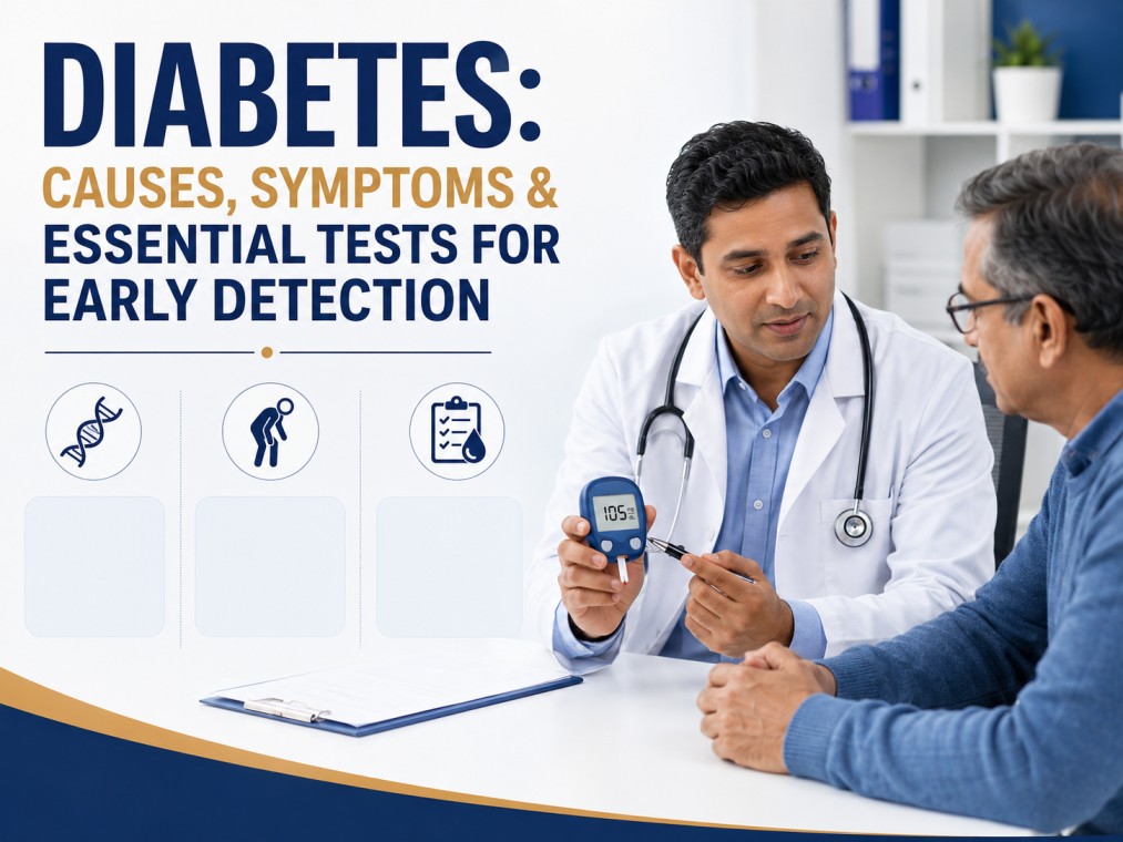 Diabetes: Causes, Symptoms & Essential Tests for Early Detection