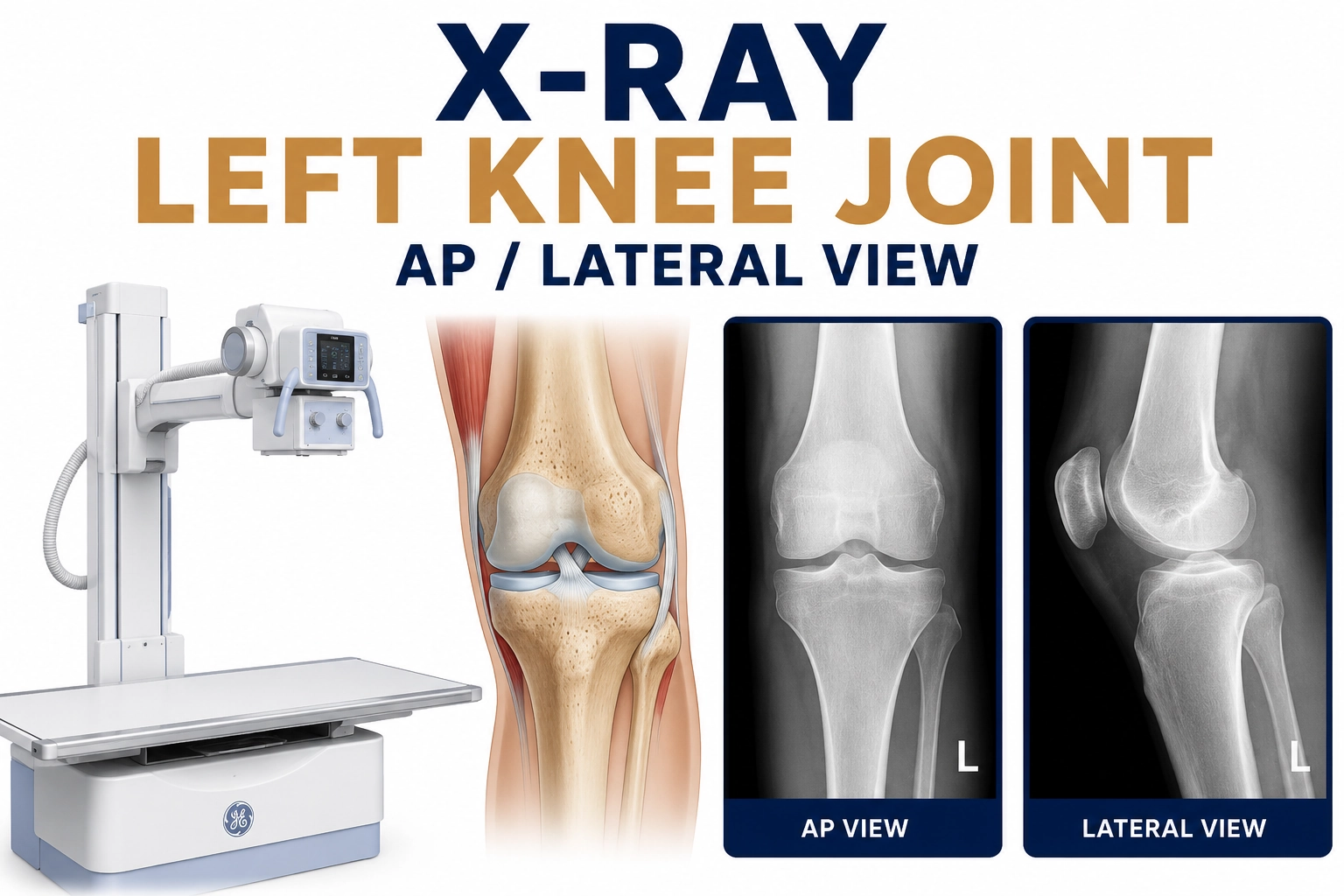 X-Ray Lumbar Spine AP Lateral View for evaluation of lower back pain, lumbar spine disorders, fractures, arthritis, and spinal abnormalities at Focus Diagnostics