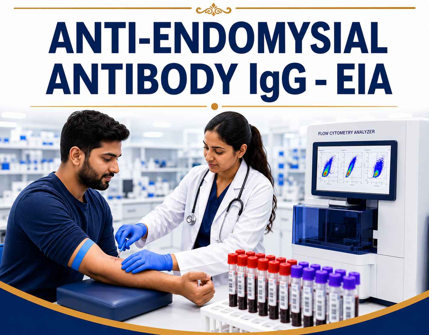 ANTI ENDOMYSIAL ANTIBODY IGG - EIA