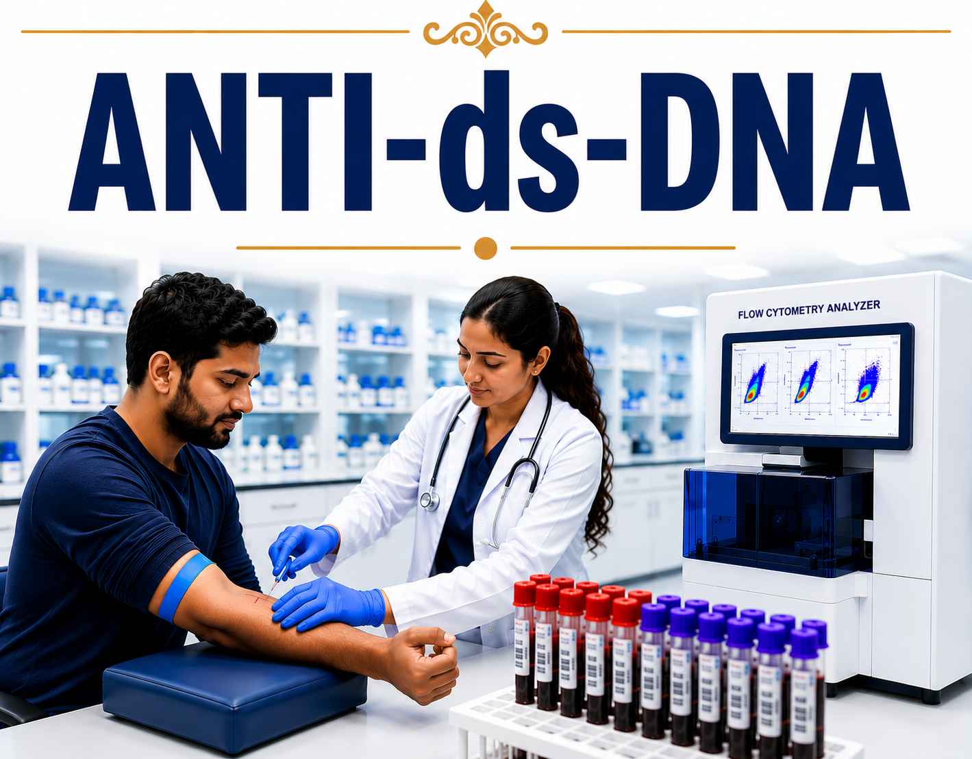 Anti-dsDNA Antibody blood test for diagnosing and monitoring Systemic Lupus Erythematosus (SLE) at Focus Diagnostics