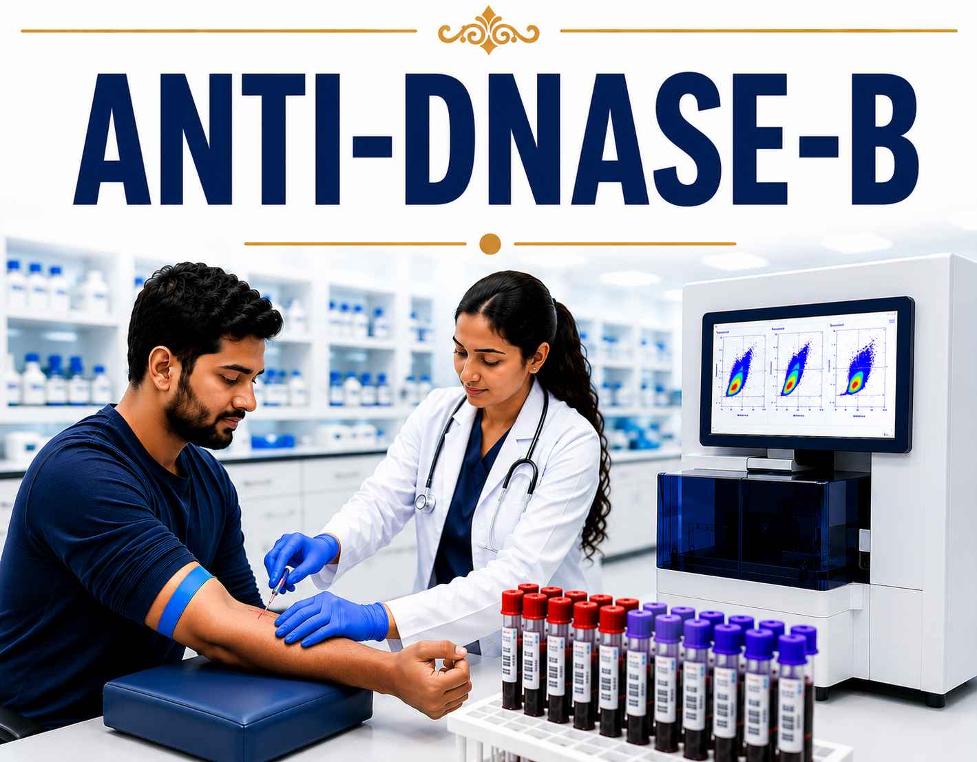 Anti-DNase B Antibody blood test for detecting recent Group A Streptococcal infection and post-streptococcal complications at Focus Diagnostics