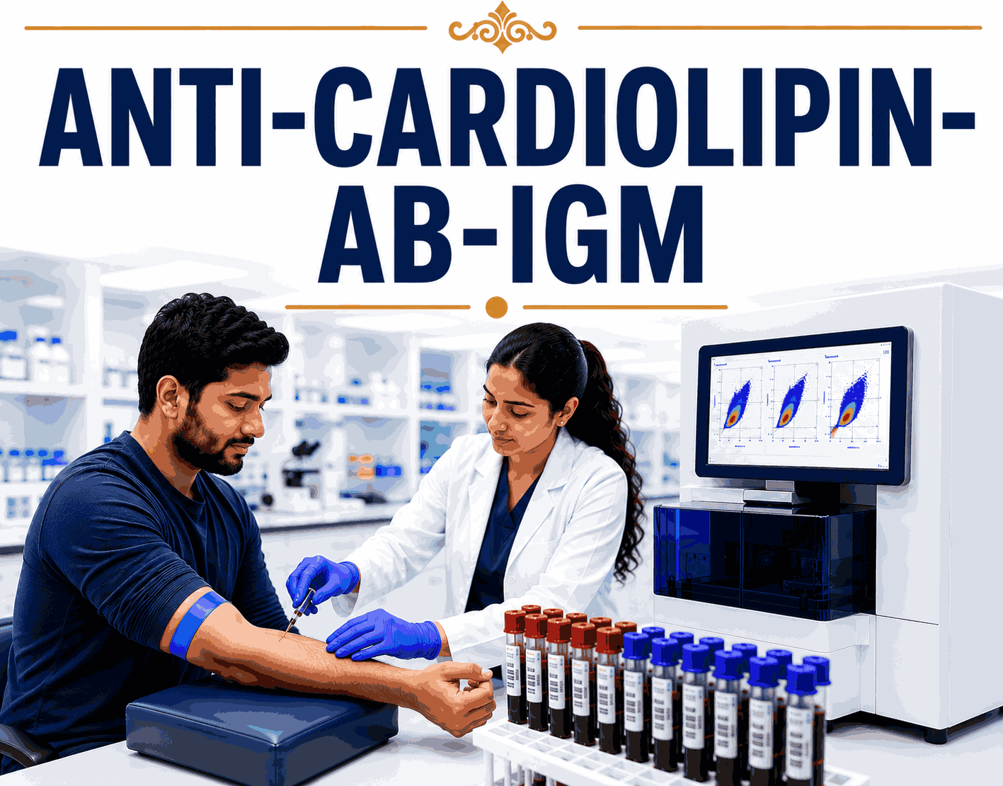 Anti-Cardiolipin Antibody IgM blood test for diagnosing Antiphospholipid Syndrome (APS) and autoimmune clotting disorders at Focus Diagnostics