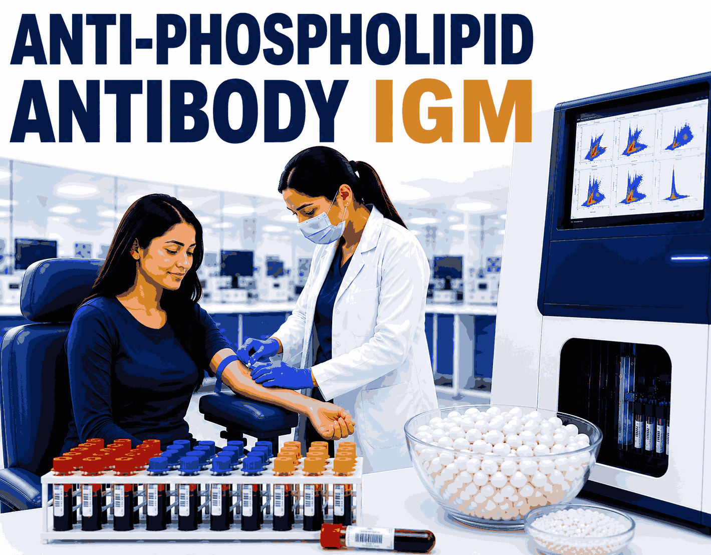Anti-Phospholipid Antibody (IgM) blood test for diagnosing Antiphospholipid Syndrome (APS) and autoimmune clotting disorders at Focus Diagnostics