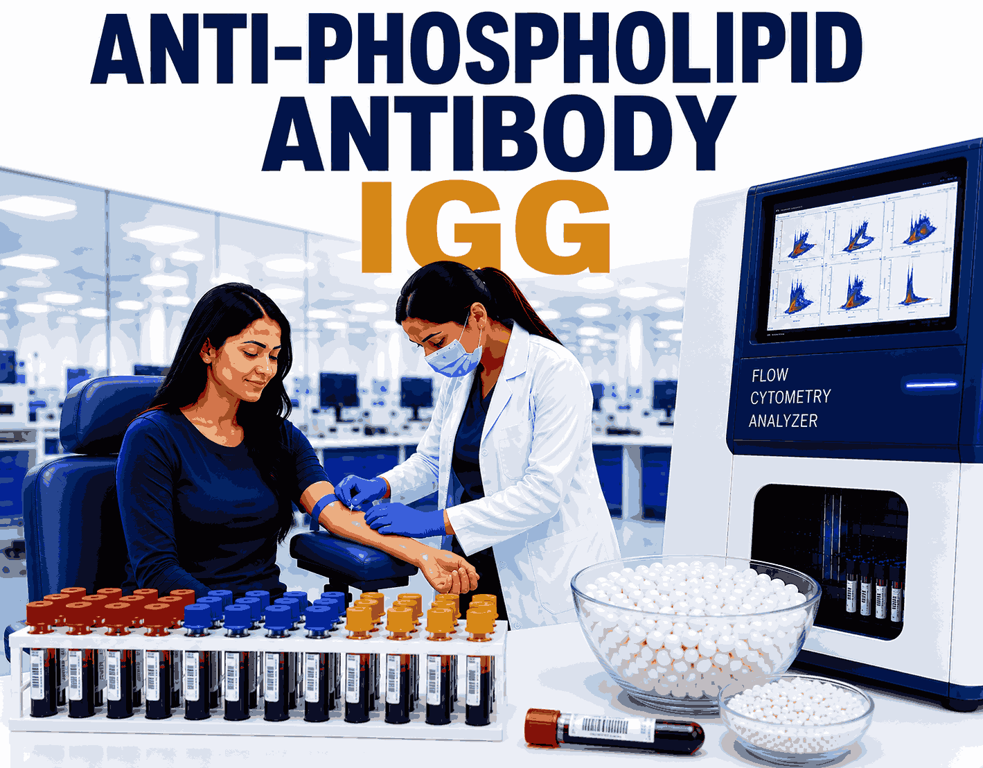 Anti-Phospholipid Antibody (IgG) blood test for diagnosing Antiphospholipid Syndrome (APS) and autoimmune clotting disorders at Focus Diagnostics