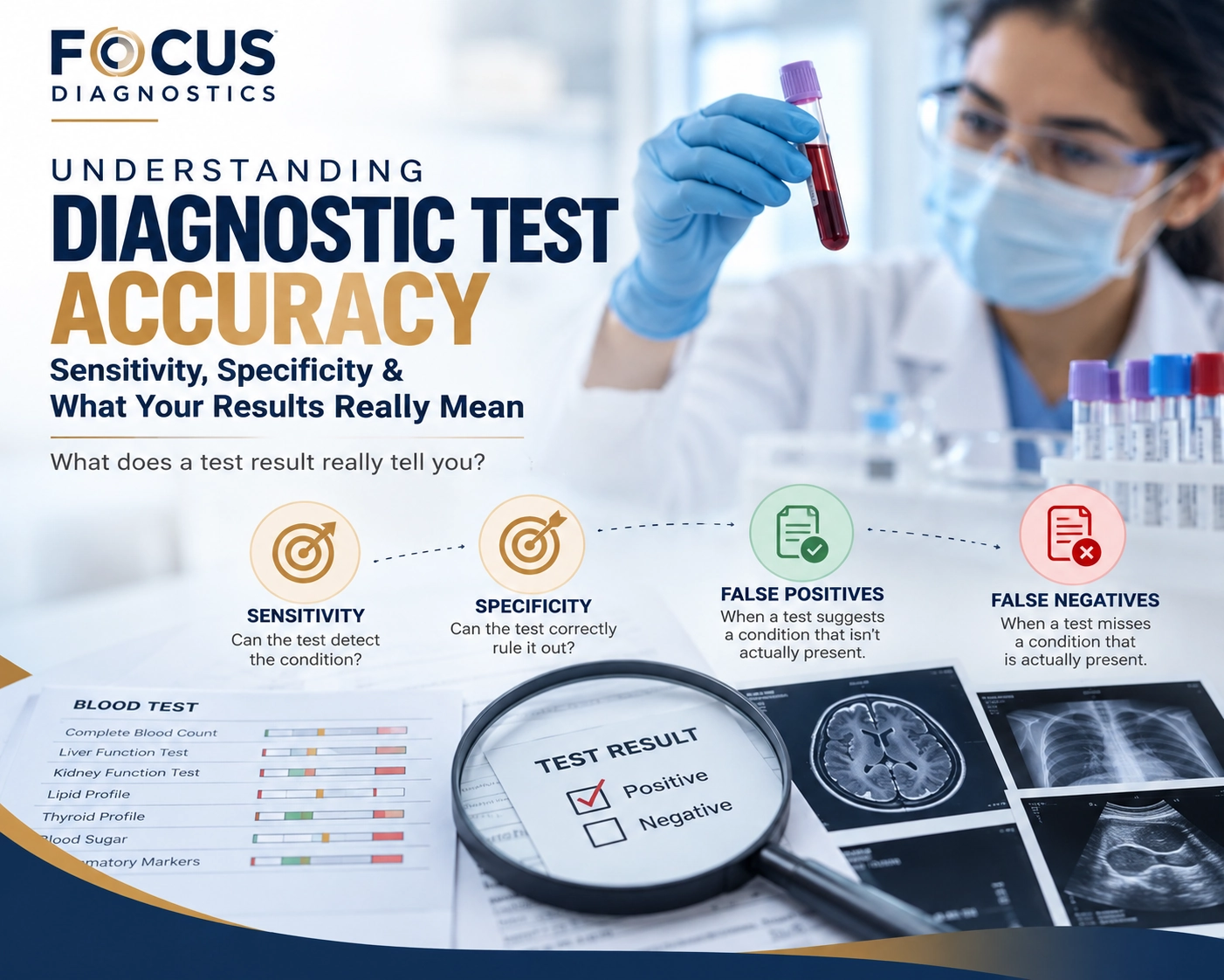 Understanding Diagnostic Test Accuracy: Sensitivity, Specificity & What Your Results Really Mean