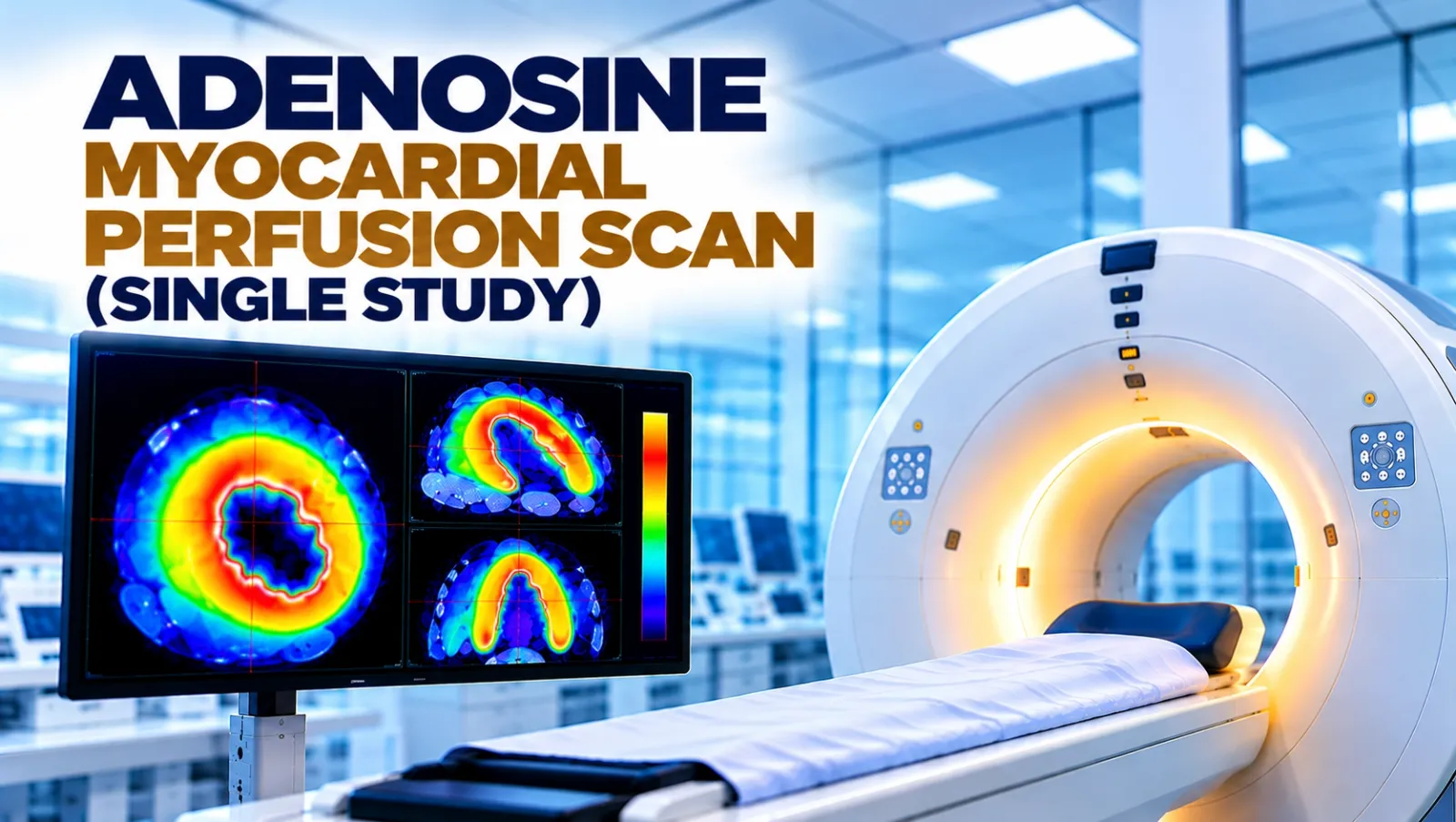 Adenosine Myocardial Perfusion Scan Single Study in Hyderabad at Focus Diagnostics
