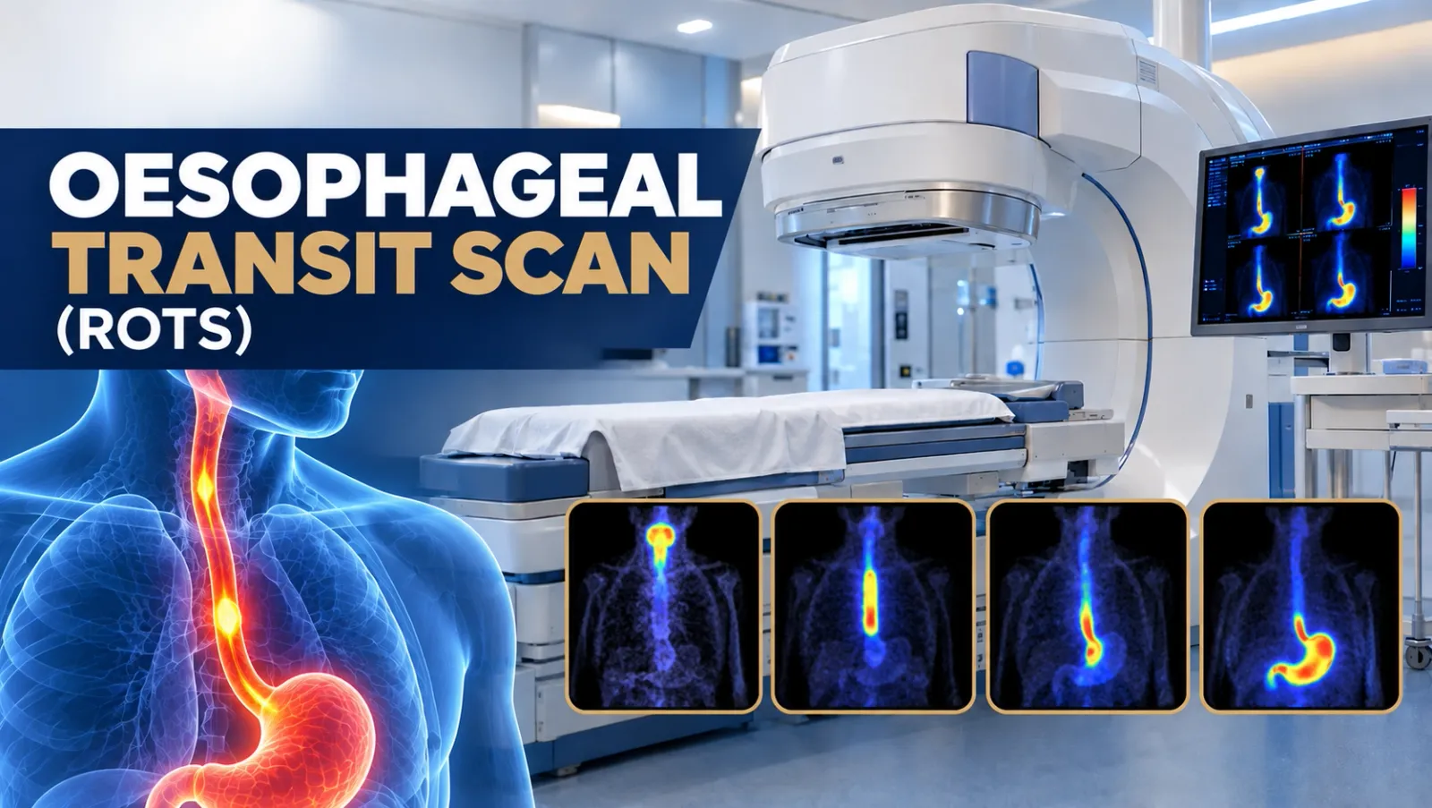 Oesophageal transit scintigraphy in Hyderabad at Focus Diagnostics