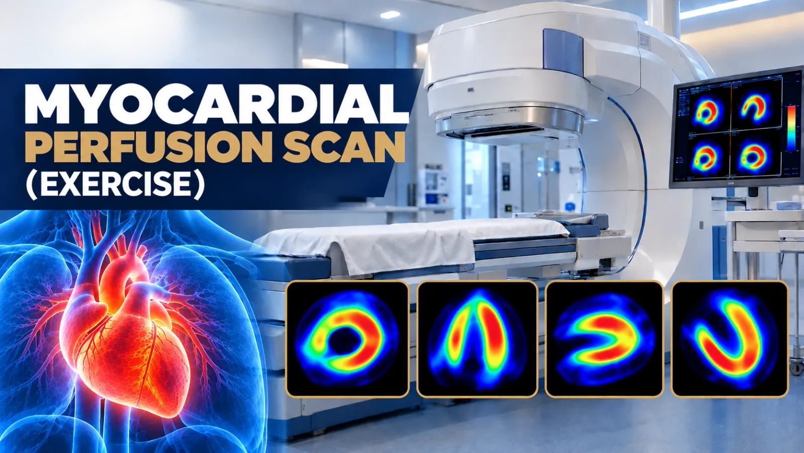 Exercise myocardial perfusion scan in Hyderabad at Focus Diagnostics