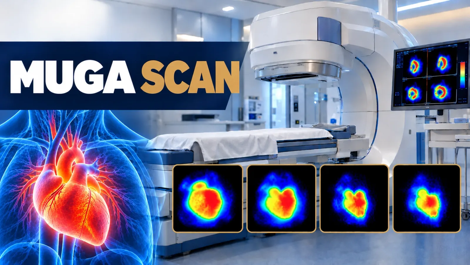 MUGA heart function scan in Hyderabad at Focus Diagnostics