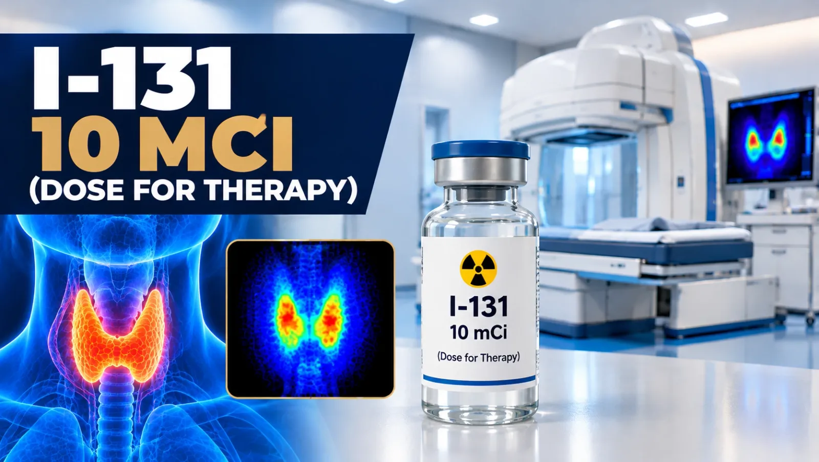I-131 10 mCi therapy in Hyderabad at Focus Diagnostics