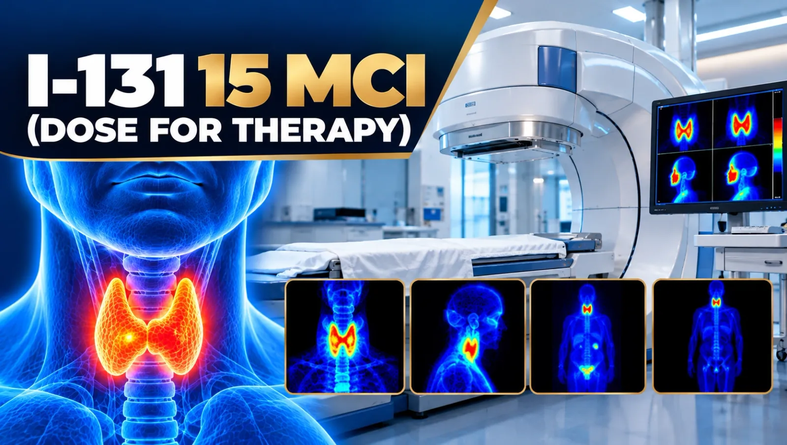 I-131 15 mCi therapy in Hyderabad at Focus Diagnostics