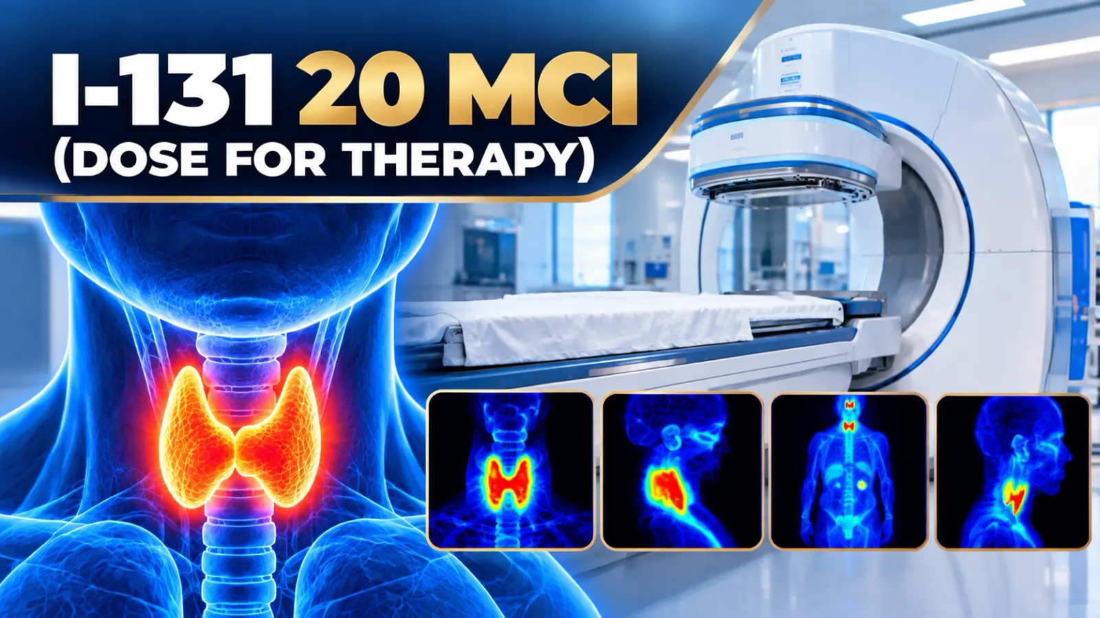 I-131 20 mCi therapy in Hyderabad at Focus Diagnostics