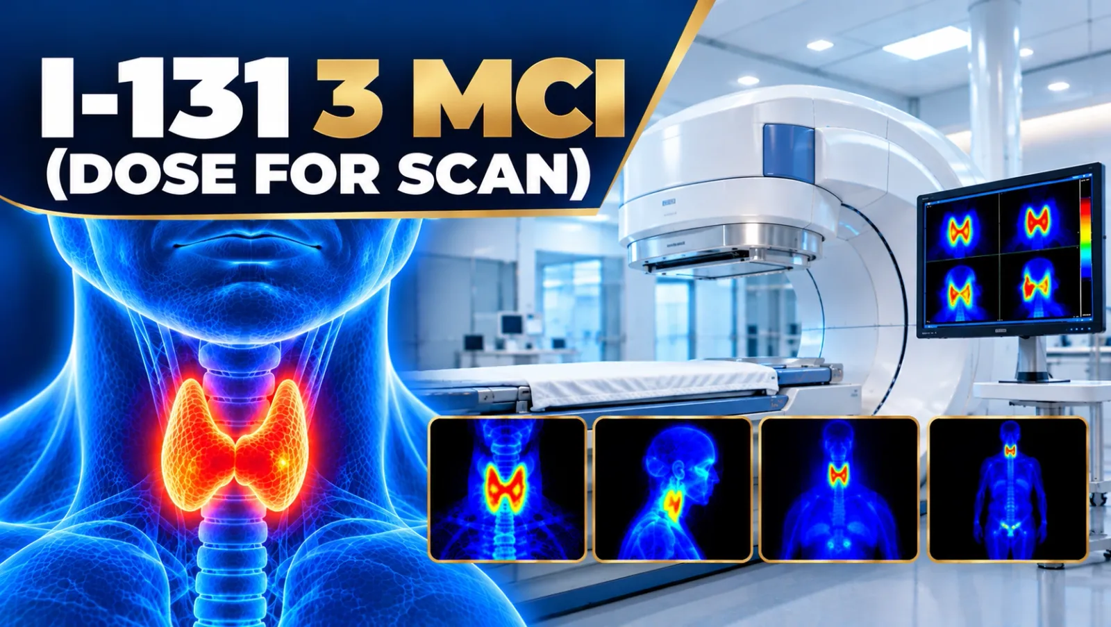 I-131 3 mCi dose for scan in Hyderabad at Focus Diagnostics