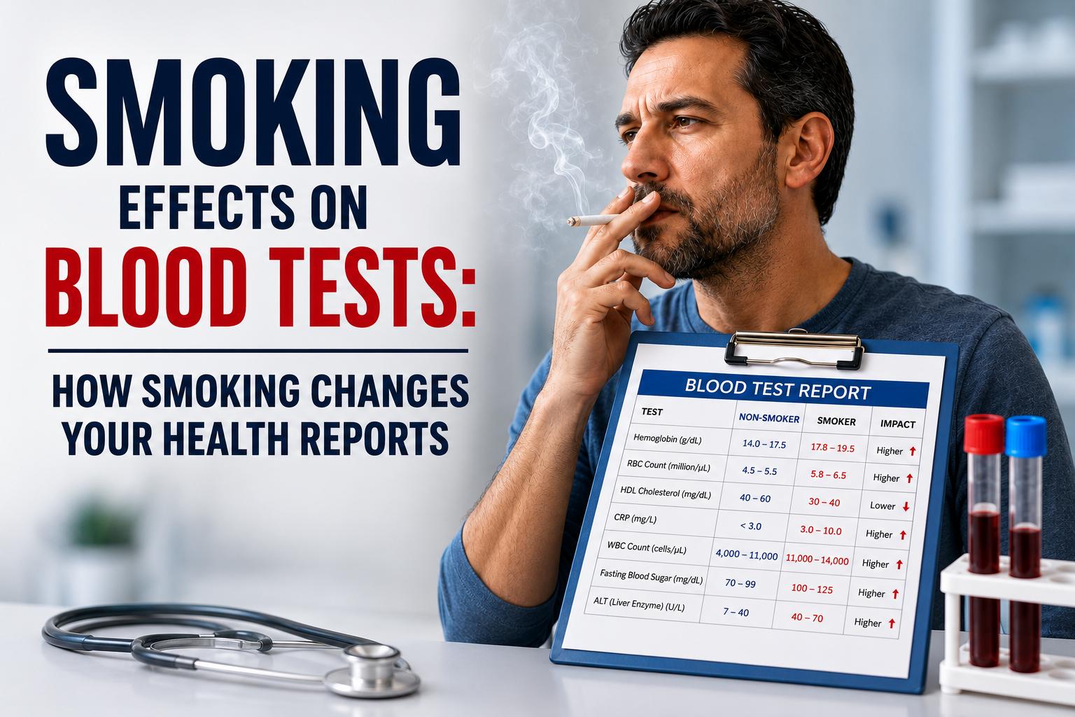 Smoking Effects on Blood Tests: How Smoking Changes Your Health Reports