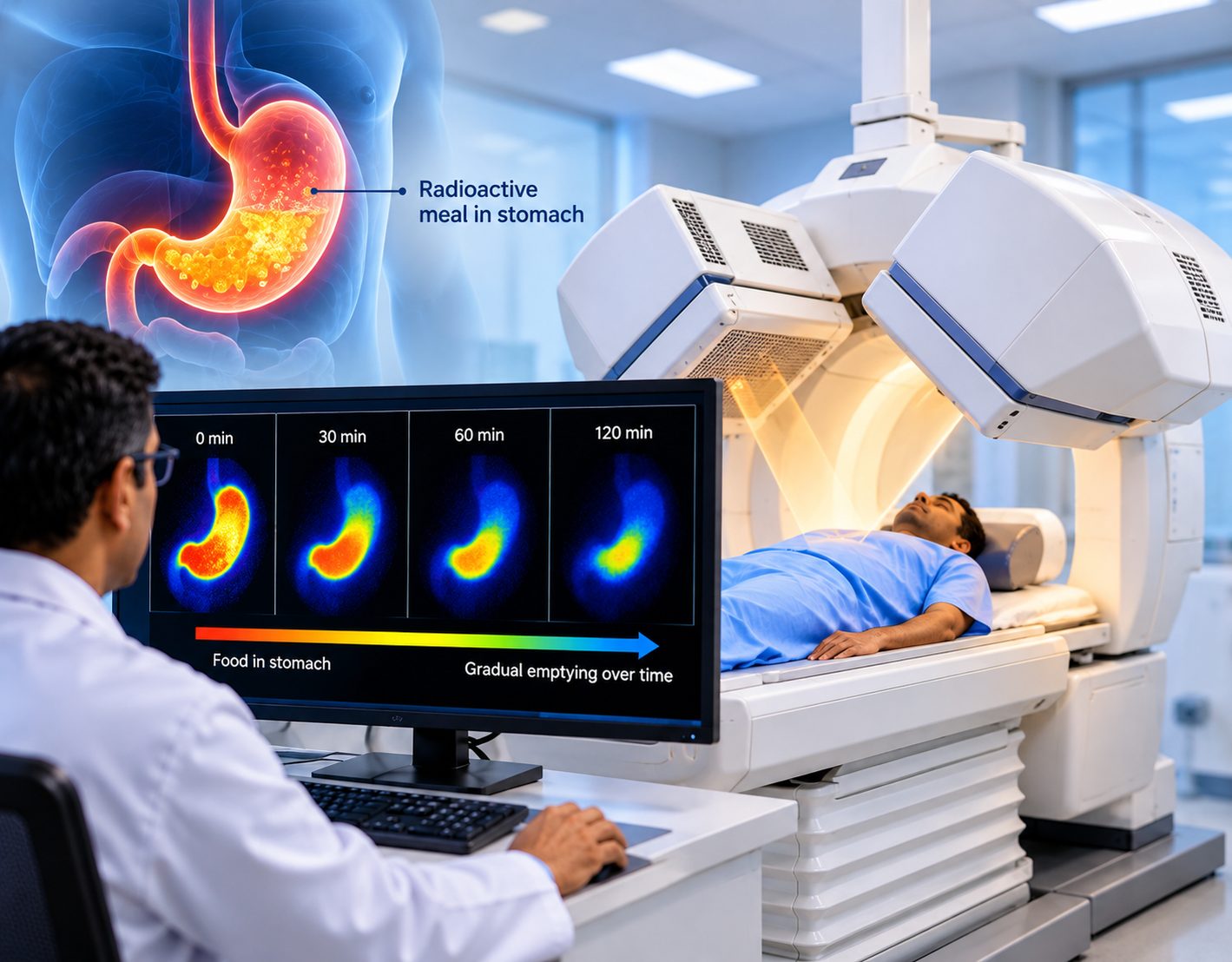Gastric Emptying in Hyderabad: What the Test Measures